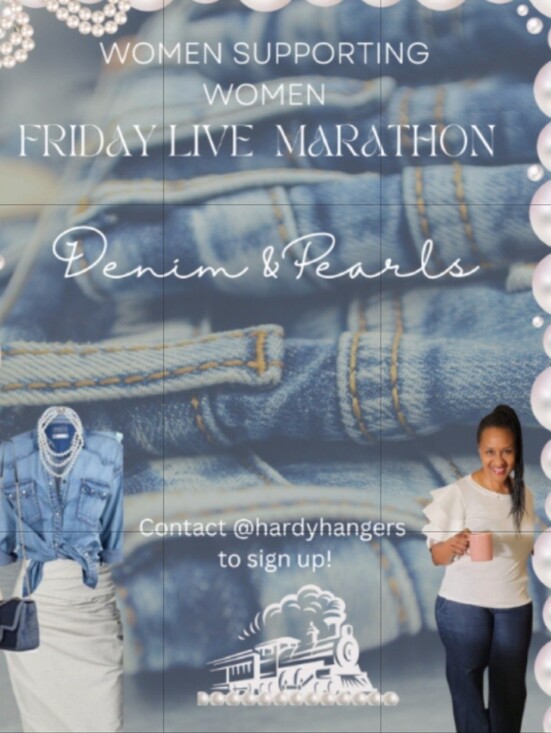 Joe's Jeans Denim - FRIDAY Aug 14th DENIM AND PEARL MARARHON TRAIN #374TH
